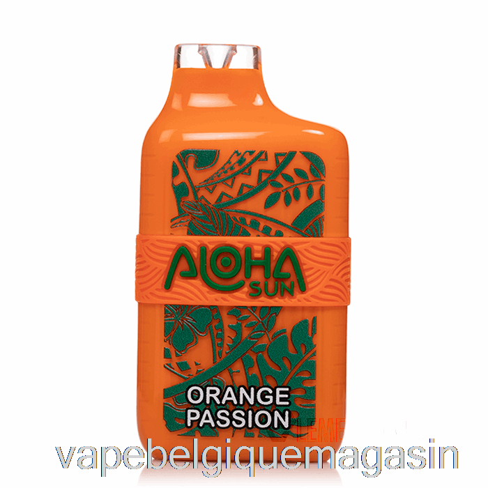 Vape Belgique Aloha Sun 7000 Jetable Orange Passion